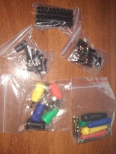 Conector de Audio PJ392A de 3,5 MM, 3 Pole, montaje de Panel de soldadura estéreo negro, dorado, con tuercas PJ-392A, 5 uds.