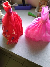 Ropa de moda de 25 tipos, vestido de princesa o fiesta de boda para Barbie de 29CM, el mejor regalo para niña