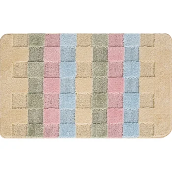 Bath mat marathon Block 50x80 cm color cream 
Bath mat marathon Block 50x80 cm color cream