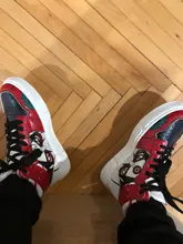 Unisex moda Anime zapatos casuales zapatos de los hombres calzado de Hip Hop moda Zapatillas torpes hombres vulcanizar Zapatos altos Sasuke cosplay de Kakashi