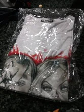 Chucky-Camiseta de Horror de alta calidad para mujer, ropa de calle ulzzang, camiseta de moda para mujer, nueva camiseta