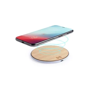Qi Wireless Charger for Smartphones USB Bamboo 146182 
Qi Wireless Charger for Smartphones USB Bamboo 146182