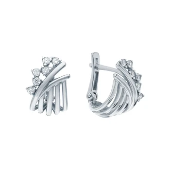 Silver earrings with cubic zirconia sunlight sample 925
Silver earrings with cubic zirconia sunlight sample 925