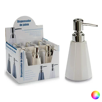 Soap Dispenser (7,5 x 16 x 8,5 cm) Ceramic 
Soap Dispenser (7,5 x 16 x 8,5 cm) Ceramic