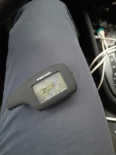 Versión para Rusia M5 de silicona para coche scher-khan magicar 5 /magicar 6 lcd, mando a distancia