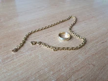 Collar ovalado de acero inoxidable para hombre y mujer, cadena cubana de 1,6/2,4/3/4/5mm, color dorado, joyería de alta calidad