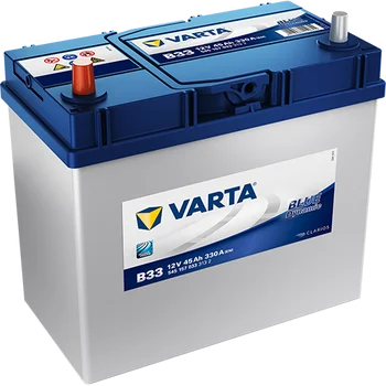 

VARTA B33 battery car 45Ah 330A 238x129x227 positive left 545157033 BLUE DYNAMIC