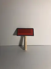 Peine de peluquería para mascotas, mango de madera, cepillo de aguja, peine de belleza para perros, cepillo de pelo para perros