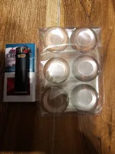 Tope de puerta de silicona redondo antigolpes, Protector creativo de manija de puerta, 4 Uds./6 uds./caja