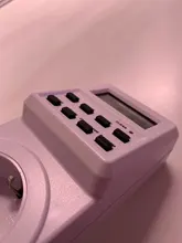Switch-Socket Programmable Digital Timer Electronic Outlet Fr-Plug Cyclic 24-Hour EU