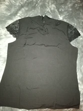 Blusa informal de Chifón con manga corta y lazo para verano, camisa elegante de talla grande 5xl para mujer, Color liso, para oficina