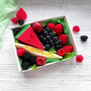 Set "fruit" made of handmade soap gift souvenir
Set "fruit" made of handmade soap gift souvenir