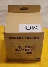 Conector Digital Tester Pro enchufe de la UE de GFCI RCD enchufes de salida de circuito eléctrico Braker de prueba cero Reino Unido es nosotros