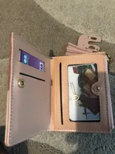 Billeteras geométricas rosas para mujer, Cartera de bolsillo, tarjetero de retales, monedero corto a la moda