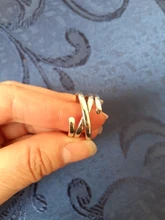 XIYANIKE-Anillo de apertura hembra para mujer, Plata de Ley 925, giro coreano, multicapa, cadena sencilla desgastada