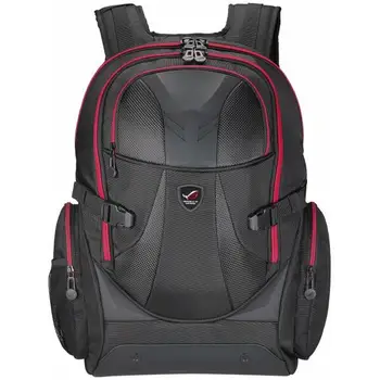 ASUS ROG XRANGER backpack Nylon, rubber black/red 
ASUS ROG XRANGER backpack Nylon, rubber black/red