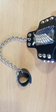 Brazalete de alas de la libertad Anime Attack On brazalete de Titán No Kyojin pulseras de cuero con hebilla para Mujeres Hombres regalo de la baratija