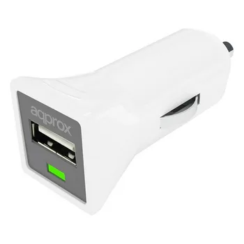 Car Charger approx! appUSBCARW 5V White 
Car Charger approx! appUSBCARW 5V White