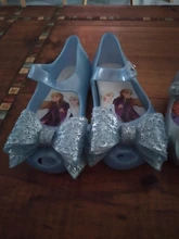 Disney-sandalias de princesa Elsa para niños y niñas, zapatos de animales, Mini Melissa, Lovely Melissa