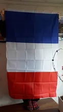 Bandera Nacional francesa de poliéster, Bandera de Francia, 90x150cm, 60x90cm