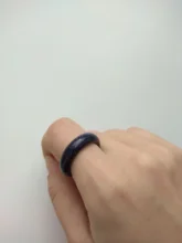 Anillos de ágatas de piedra Natural para mujer, joyería de abalorio, regalo de moda para mujer o novia, ancho de 12mm de diámetro interior de 18/20mm, 1 Uds.