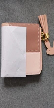 Billeteras geométricas rosas para mujer, Cartera de bolsillo, tarjetero de retales, monedero corto a la moda