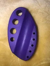 Soporte de silicona ovalado para pluma de tatuaje, soporte para micropigmento, máquina de taza para tinta, accesorios de maquillaje permanente, 1 ud.