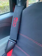 Case Cover Shoulder-Seat-Belt Car-Interior-Accessories 124-Emblem Abarth Fiat 500 Auto-Decoration