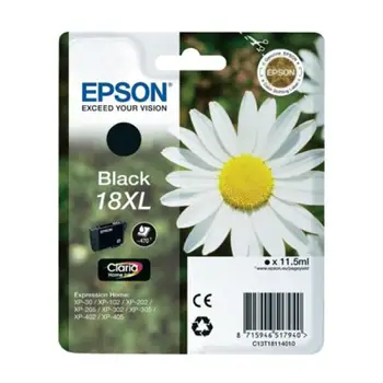 Original Ink Cartridge Epson C13T18114010 Black
Original Ink Cartridge Epson C13T18114010 Black
