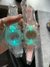 UTHAI-Reloj de pulsera CQ82 para niños y niñas, cronógrafo luminoso con correa de silicona y dibujos animados