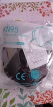 Mascarillas FFP2 reutilizables KN95, máscaras protectoras de color negro, 100 PM2.5, antigotas, ffp2mascarilla reutilizable, 1-95% Uds.
