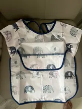 Baberos impermeables para bebés y niños, Bandana sin mangas, Baberos adorables para bebé, de algodón suave babero, ropa de Eva para eructar comidas