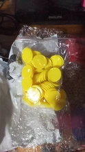 100 unids/set 25mm Color fichas plásticas de póker recompensa monedas No valor Chip moneda para juegos de muestra de intercambio de monedas
