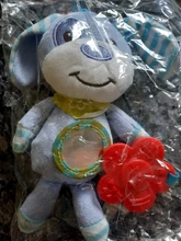 Sonajero para el cochecito de bebé, juguete colgante suave, cama móvil, Animal bonito, elefante, conejo, perro, cuna de bebé, campana, juguetes para 0-12 meses