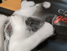 XFKM-Bolsa de algodón orgánico para atomizador de RBA RDA, bolsa de algodón orgánico para limpieza de RBA RDA, 1 o 2 bolsas