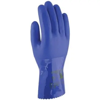 PVC GLOVE C/COTTON 28CM LONG BLUE T8 SUPER OIL 
PVC GLOVE C/COTTON 28CM LONG BLUE T8 SUPER OIL
