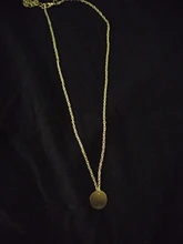 Modyle-collar con colgante de moneda bohemio para mujer, cadena de Color dorado, Gargantilla redonda, multicapa, joyería de boda