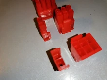 10 unids/lote 5557-R 5557 4,2mm negro/rojo 6 + 2 pines conector de arnés de cableado automotriz macho para PC/tarjeta gráfica de ordenador PCI-E Power