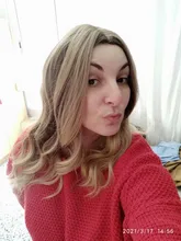 Hamor largo luz marrón destacar rubio oscuro ondulado pelucas de pelo sintético de alta temperatura de diario Ombre peluca para mujeres