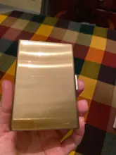 De acero inoxidable de la tarjeta de crédito titular hombres Slim Anti proteger viajes tarjetero ID mujeres Rfid cartera Metal caso Porte carta