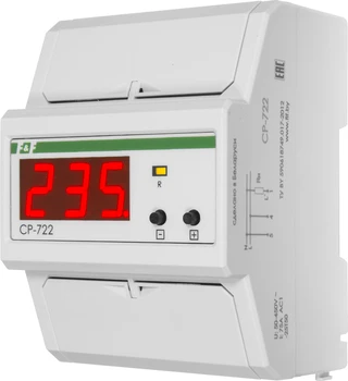 Voltage monitoring relay F & F cp-722
Voltage monitoring relay F & F cp-722