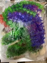 Aquarium Decorative Turf-Ornaments Landscape-Accessories Simulation-Plant Plastic 1pcs/artificial