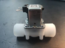 Válvula Solenoide de plástico de 3/4 pulgadas, dispensador magnético de lavadora, interruptor para controlador de presión de agua neumática, 12V, 24V, 220V, PP N/C
