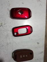 Funda de silicona para llave de coche, carcasa para renault kadjar, 3 botones