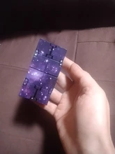 Cubo infinito antiestrés para adultos, cubo mágico de oficina con tapa, rompecabezas cúbico, juguetes para autismo, relajante, 2019