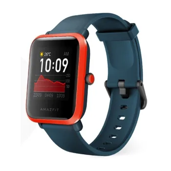 

Huami amazfit bip s red orange smart watch-screen 3.25cm - bt 5.0-heart rate sensor-gps-bat.190mah