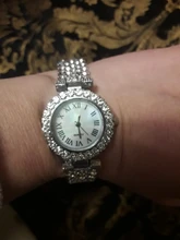 Relojes de pulsera de lujo para Mujer, Reloj de pulsera de cristal, de cuarzo, informal, a la moda
