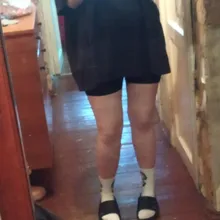 Pantalones cortos deportivos para mujer, Shorts ajustados elásticos de cintura elástica negro, informales, para Fitness, para verano