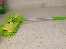 Juego de recogedor de escoba y fregona para niños, juguetes de limpieza para barrer, juguetes extensibles, juguete para juego de imitación