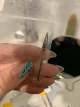 Cortador de carburo de tungsteno de acero, herramienta rotativa de doble corte de diamante, herramientas de Pulido Dental rotativa, 1 ud.